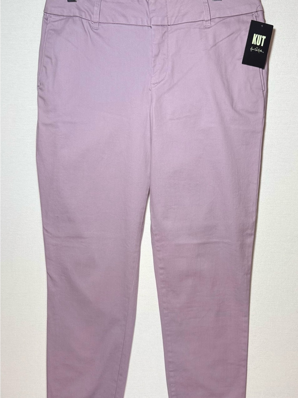 Kut from the Kloth Lavender Straight-Leg Trousers